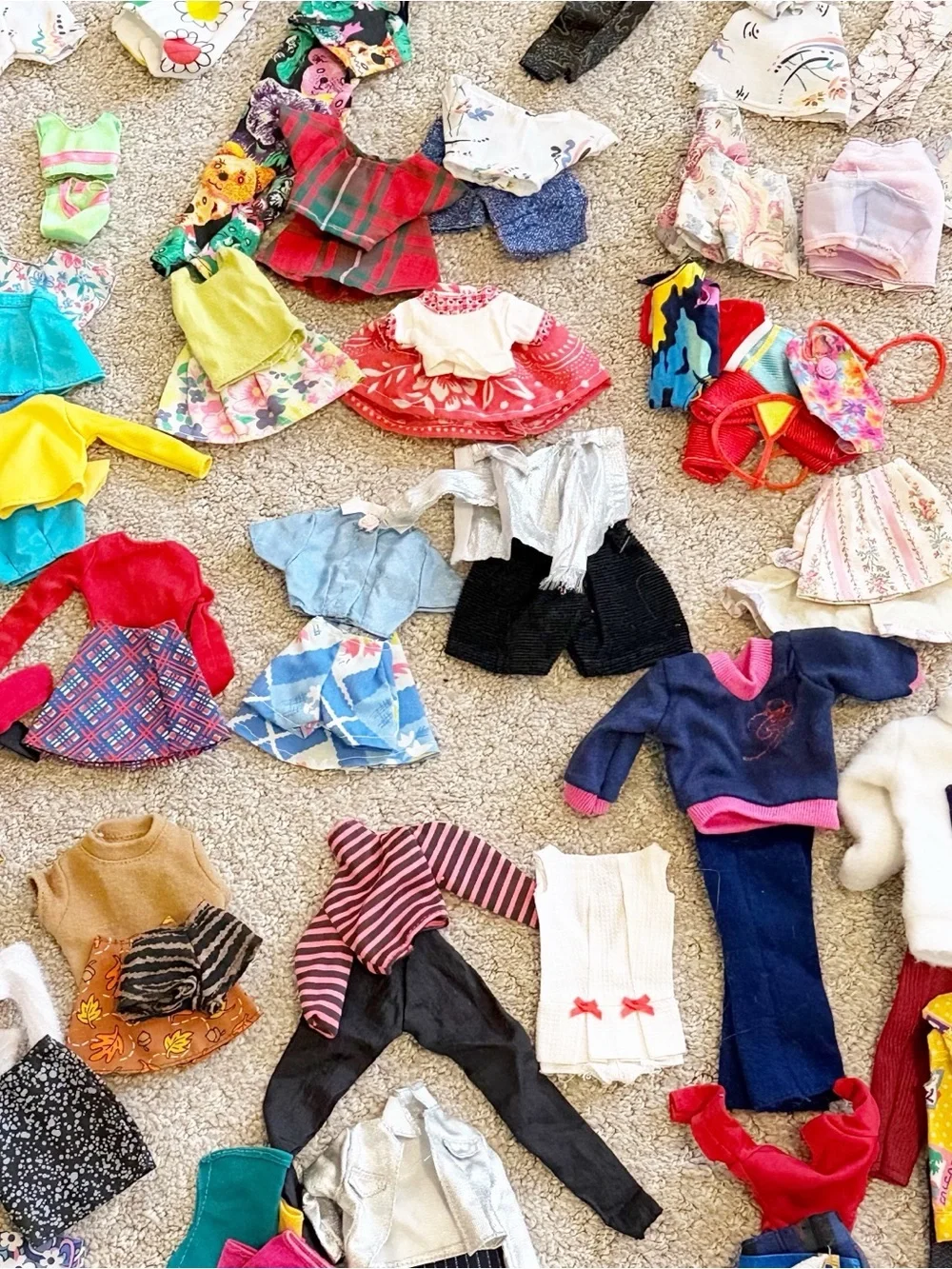 Vintage Barbie Doll Clothing Lot Clone Mommy Made 60’s/70’s/80s Handmade Outfits